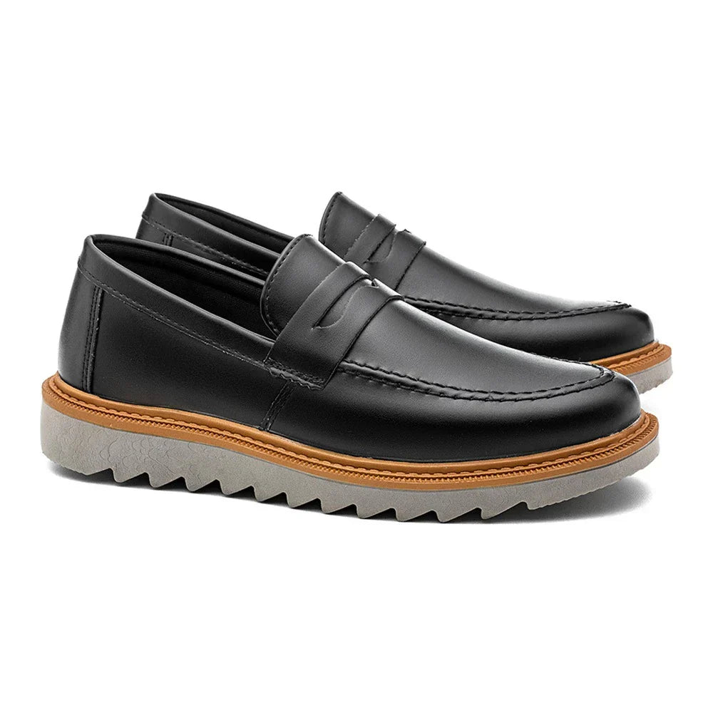 Sapato Mocassim Tratorado Masculino – Estilo, Leveza e Conforto