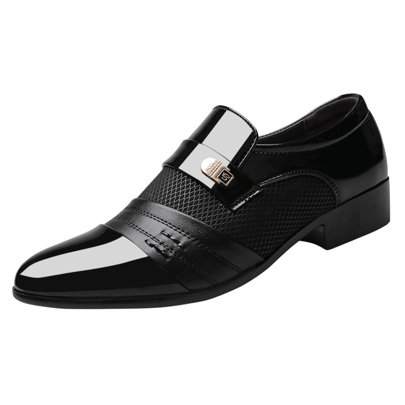 Sapato Masculino de Couro Envernizado Sampaio® S1091