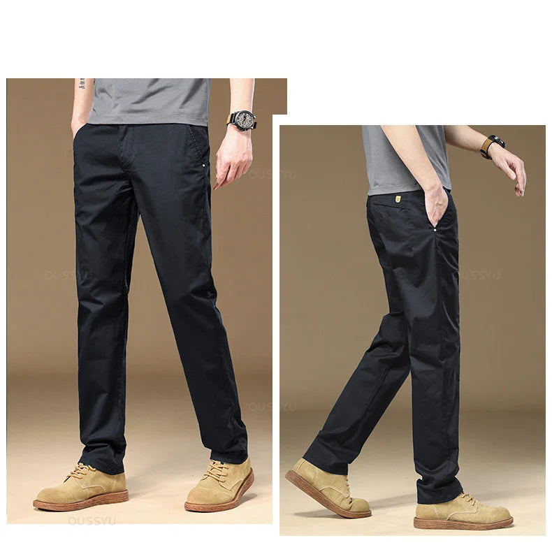 Calça Chino Masculina Rouffman FF55