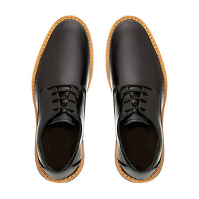 Sapato Casual Derby Tratorado Comfort Classic