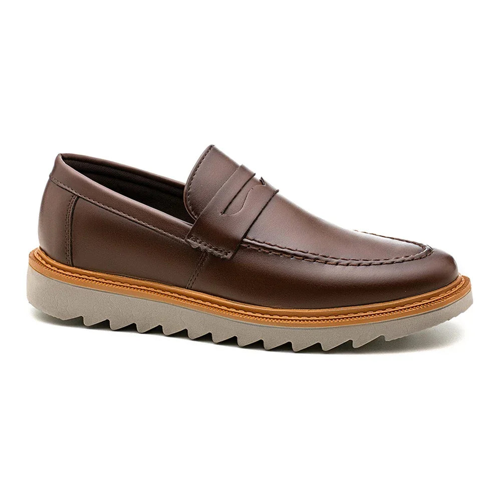Sapato Mocassim Tratorado Masculino – Estilo, Leveza e Conforto