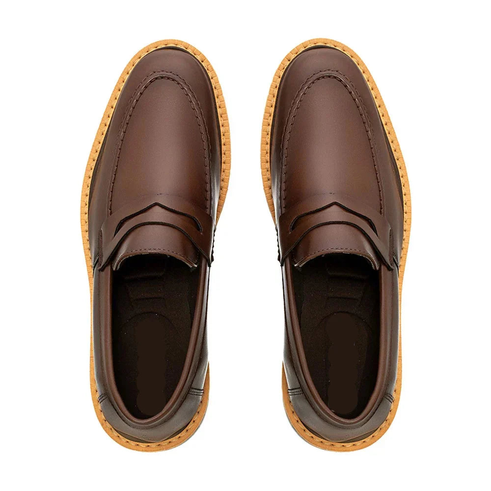 Sapato Mocassim Loafer Oxford Italiano Premium Classic
