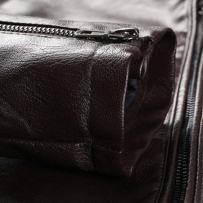 Jaqueta de Couro Masculina Bellvian - BL144