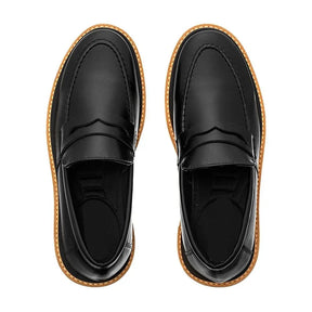 Sapato Mocassim Casual Loafer Tratorado Confort Premium